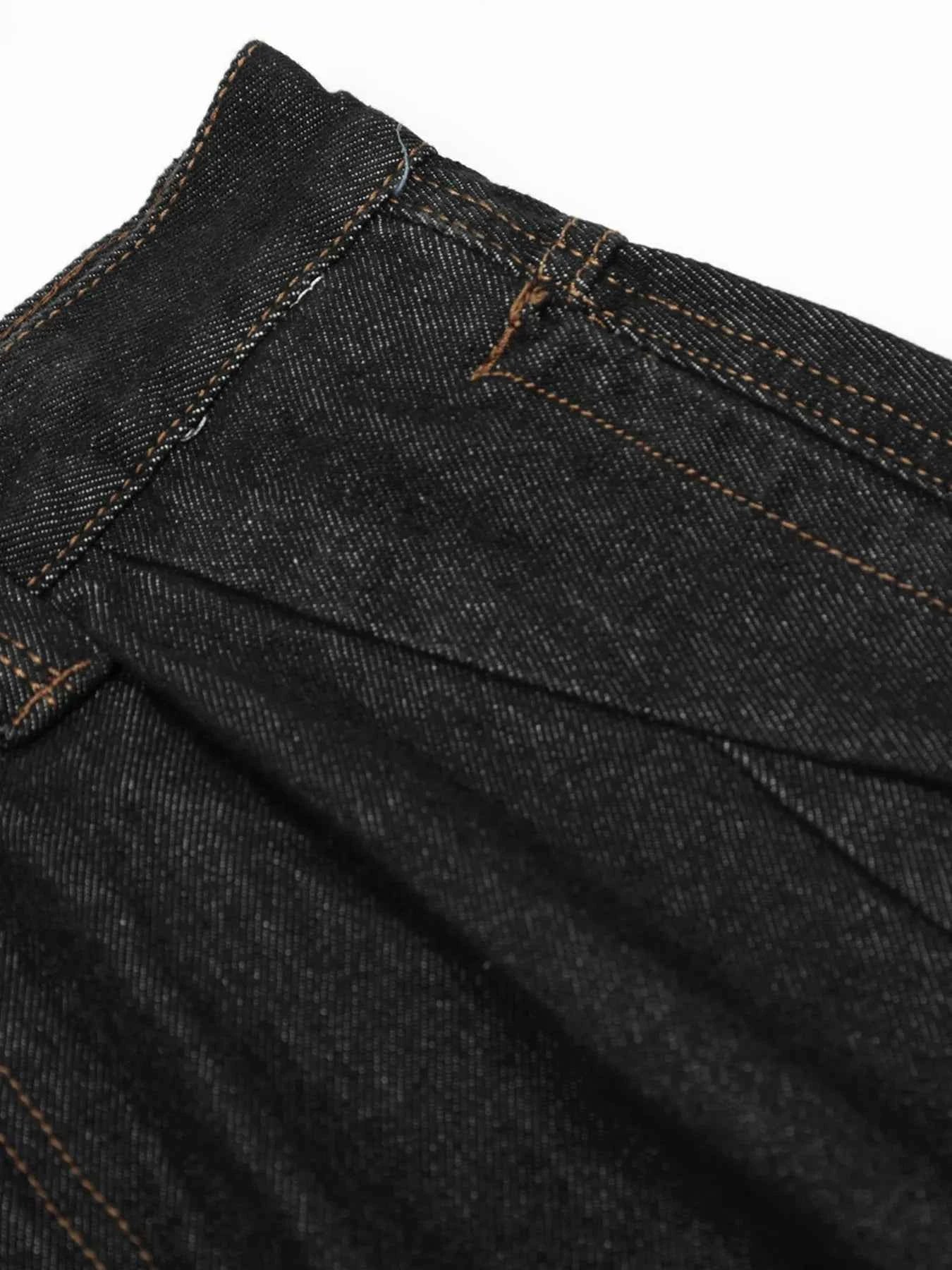 Men's Wide-Leg Baggy Denim Jeans