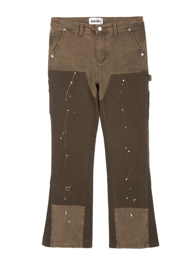 Men's Color Block Jeans with Pockets - Damned Threads