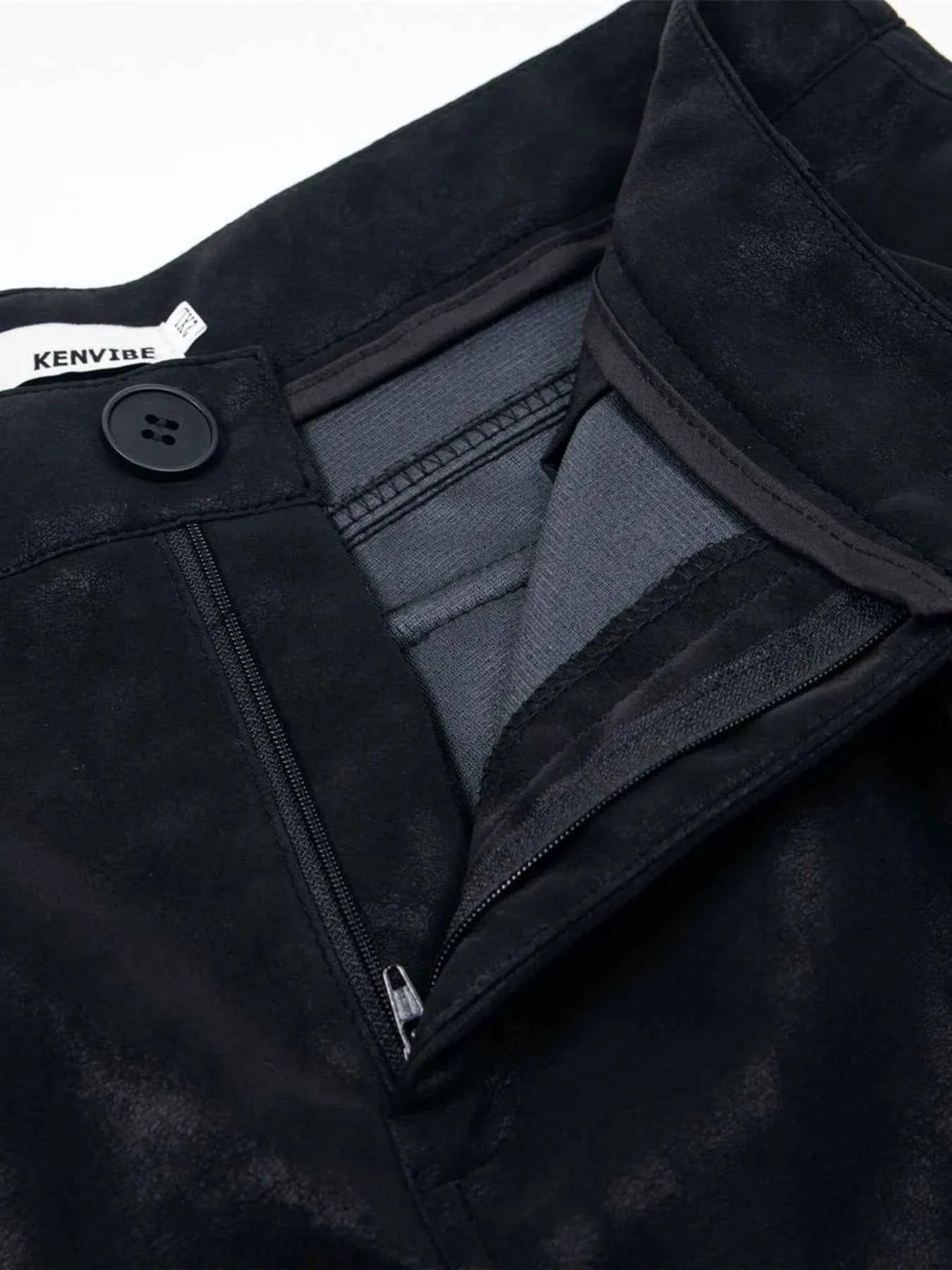 Men's Wide Leg Cargo Pants with Multiple Pockets