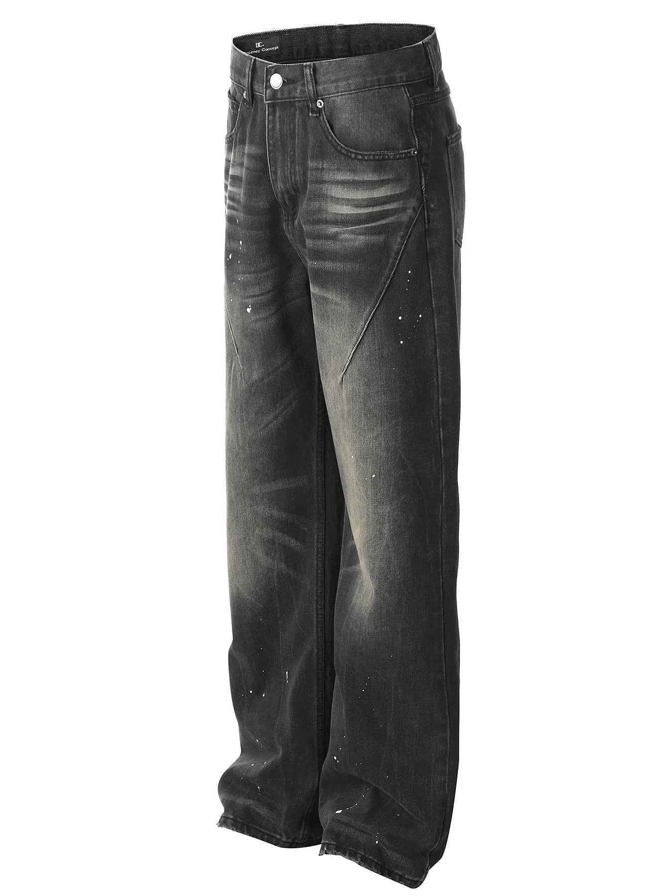Men's Vintage Washed Relaxed Fit Jeans