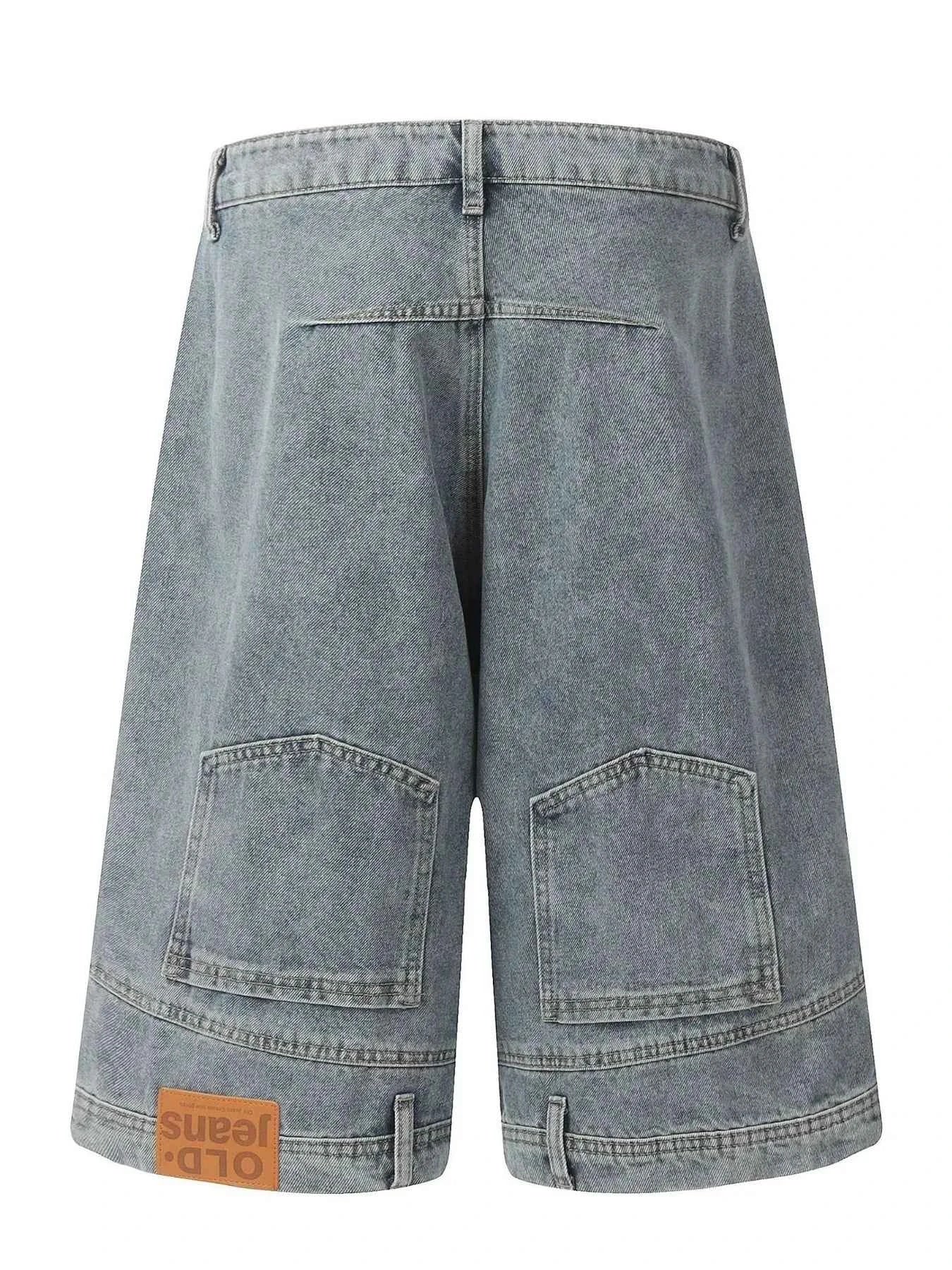 Men's Classic Loose Fit Denim Shorts