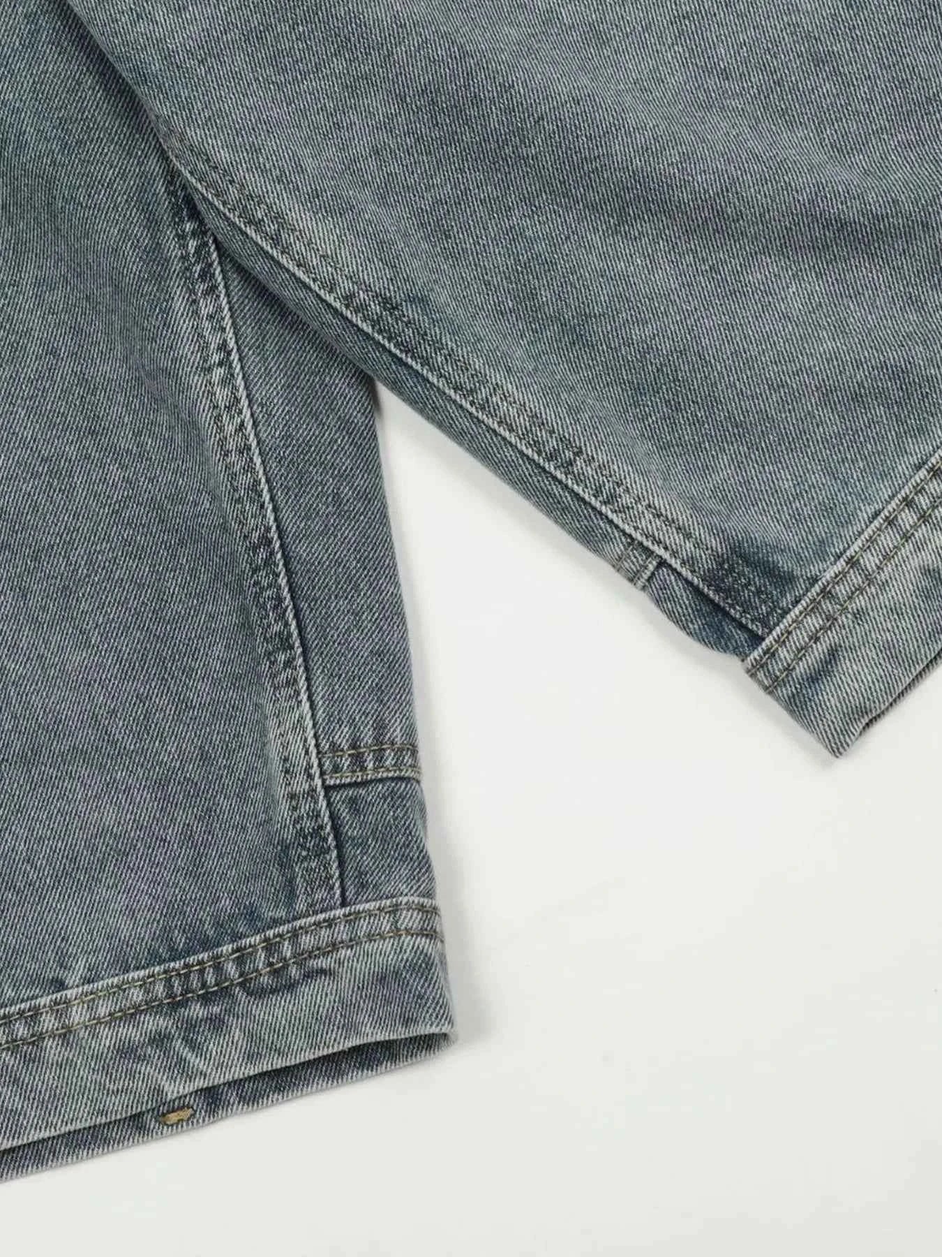 Men's Classic Loose Fit Denim Shorts