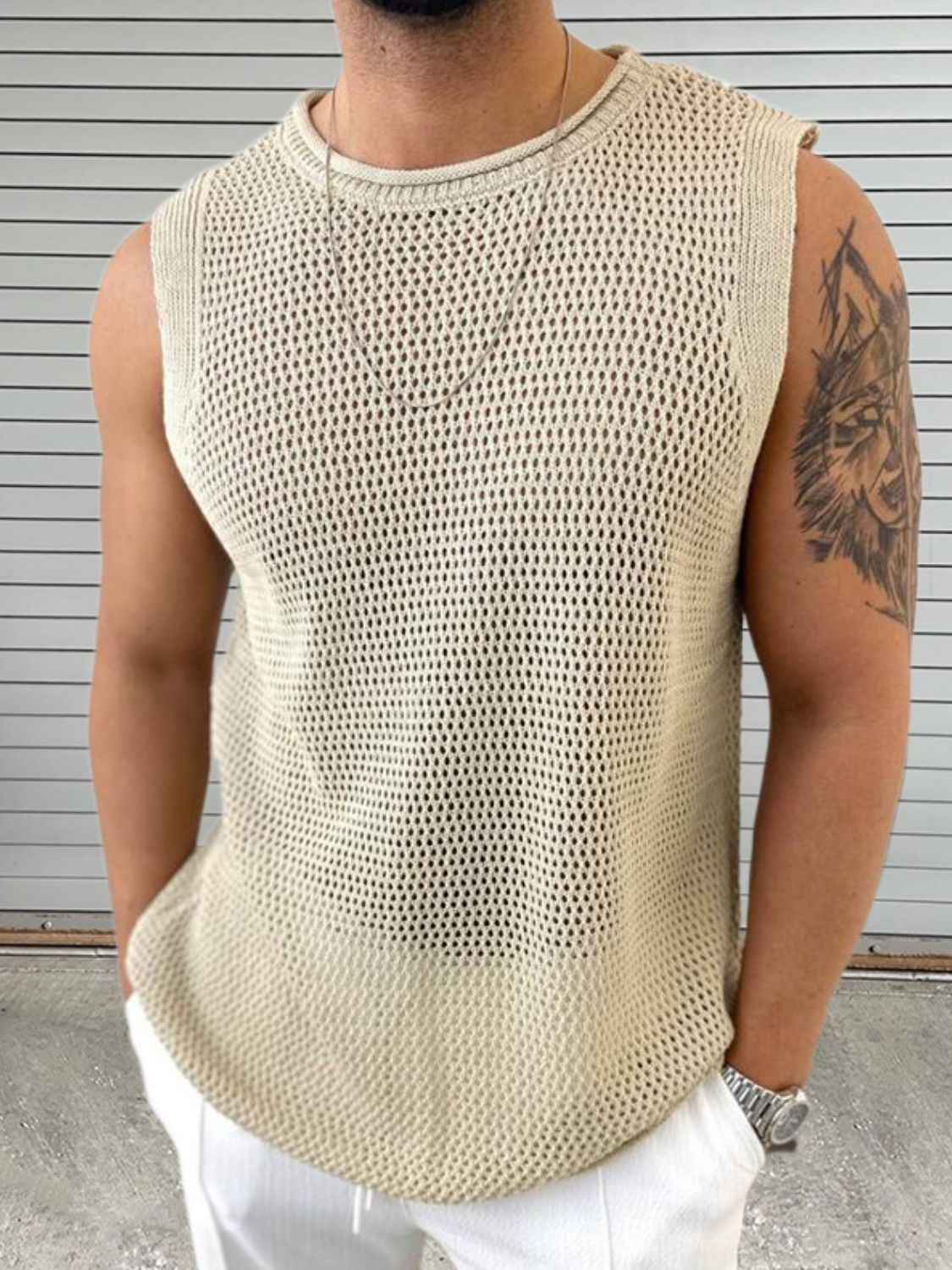Men's Sleeveless Knit Top - Damned Threads