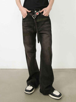 Men's Mid Rise Jeans with Pockets - Damned Threads