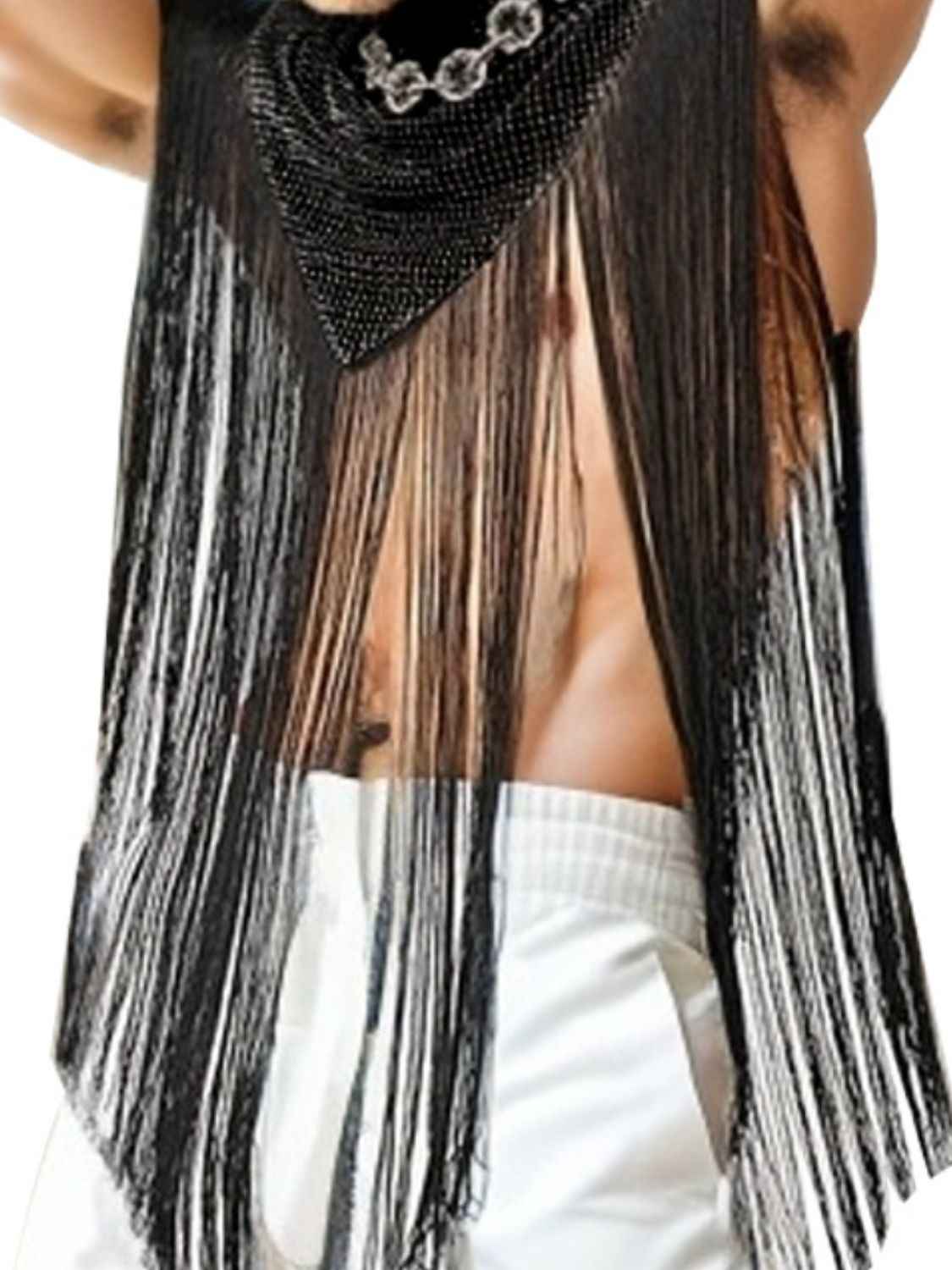 Men's Tassel Hem Tease 'Em Top - Damned Threads