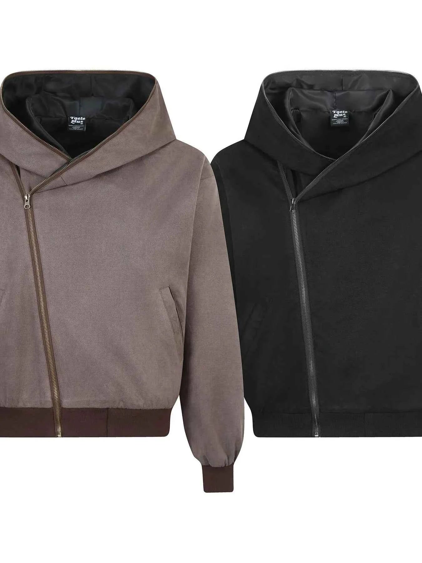 Men's Long Sleeve Hooded Zip-Up Jacket