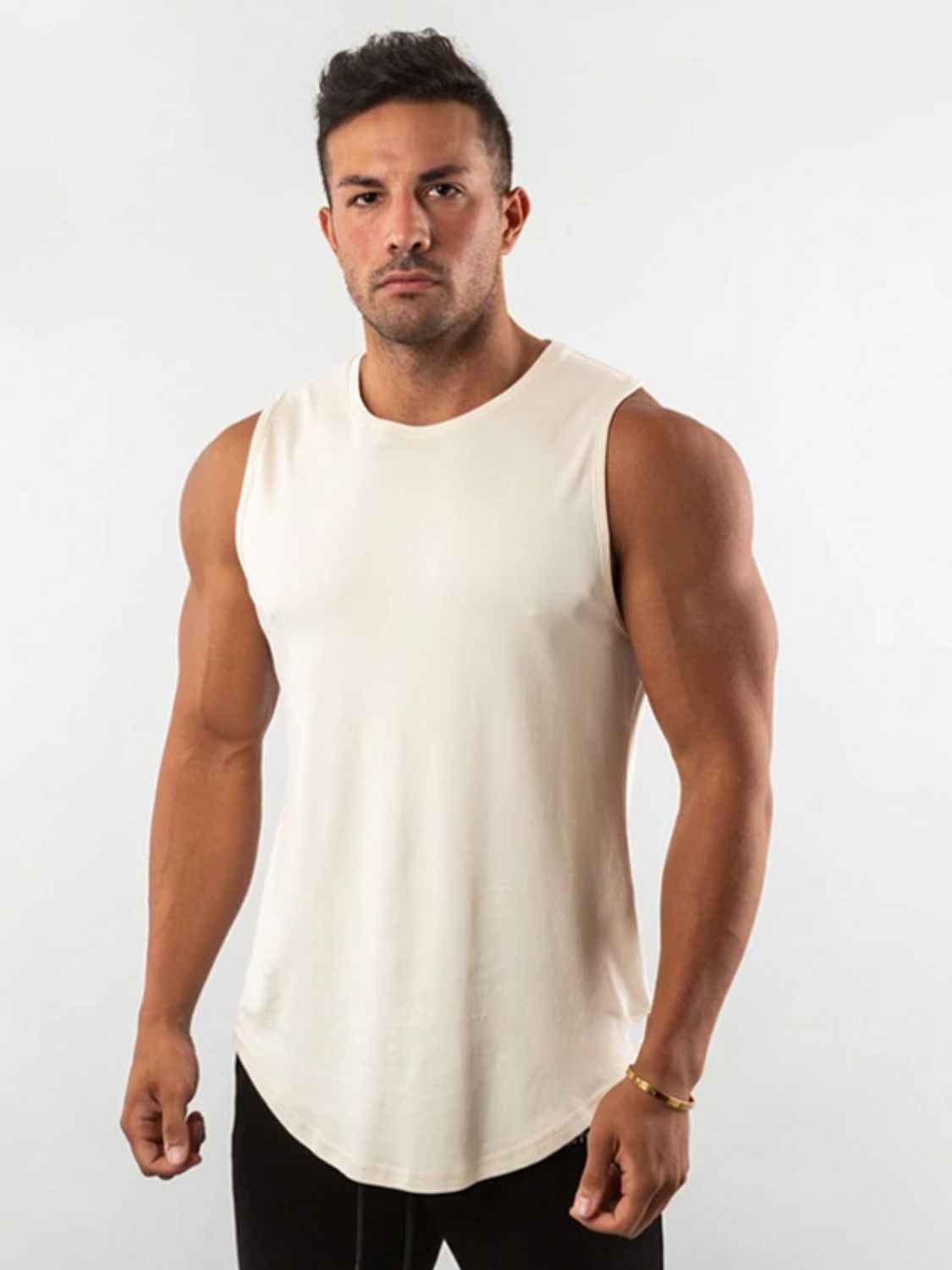 Men's Plus Size Round Neck Tank - Damned Threads