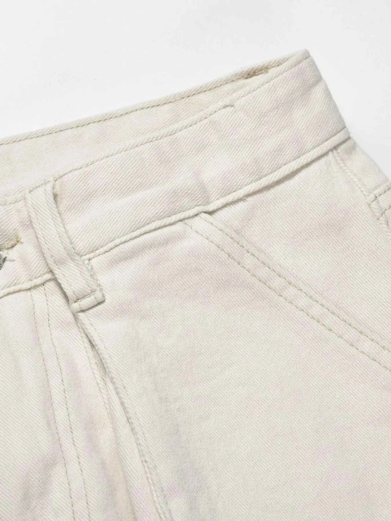 Men's Multi-Pocket Pants with Zipper Details