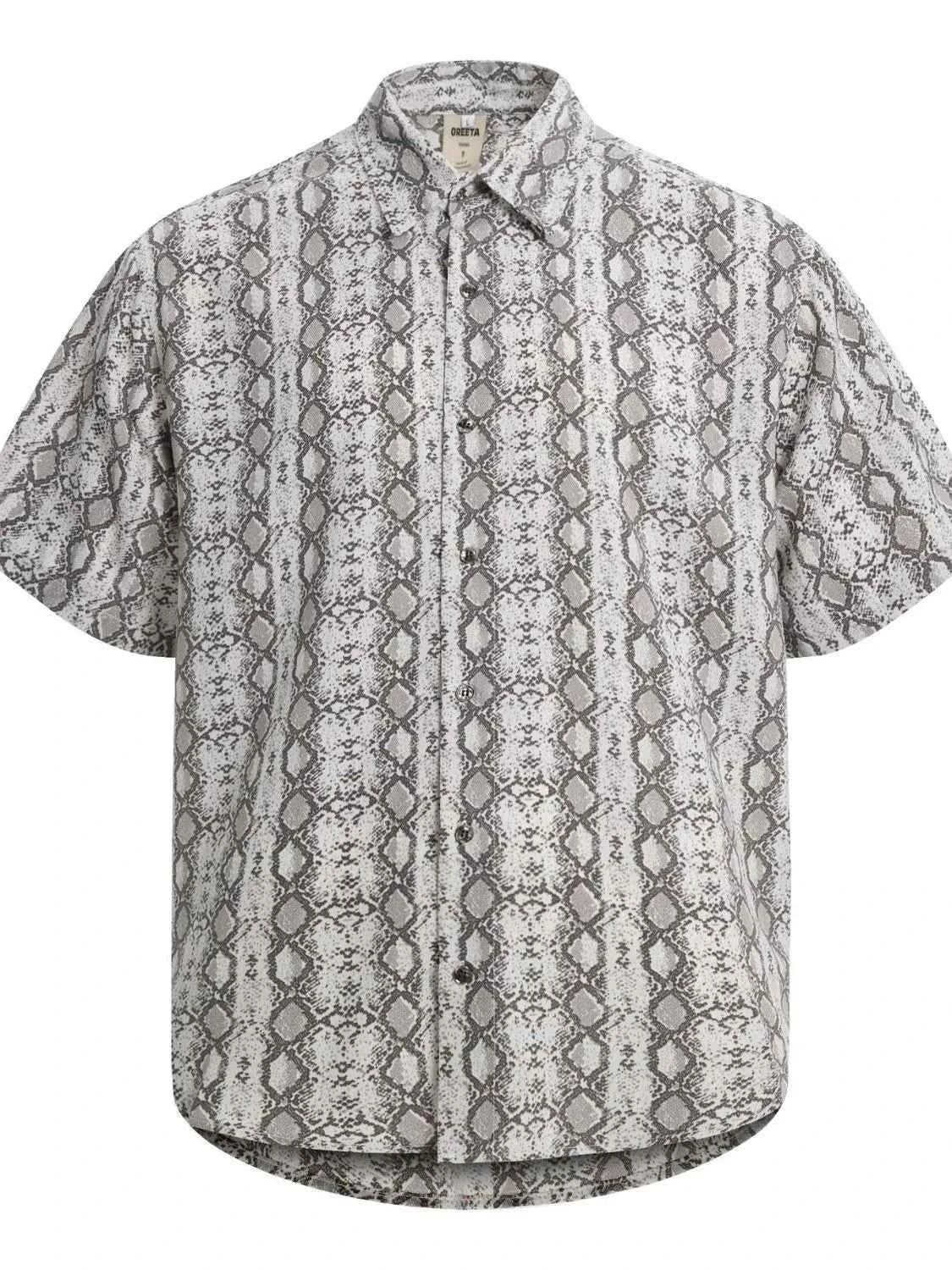 Men's Short Sleeve Button-Up Shirt