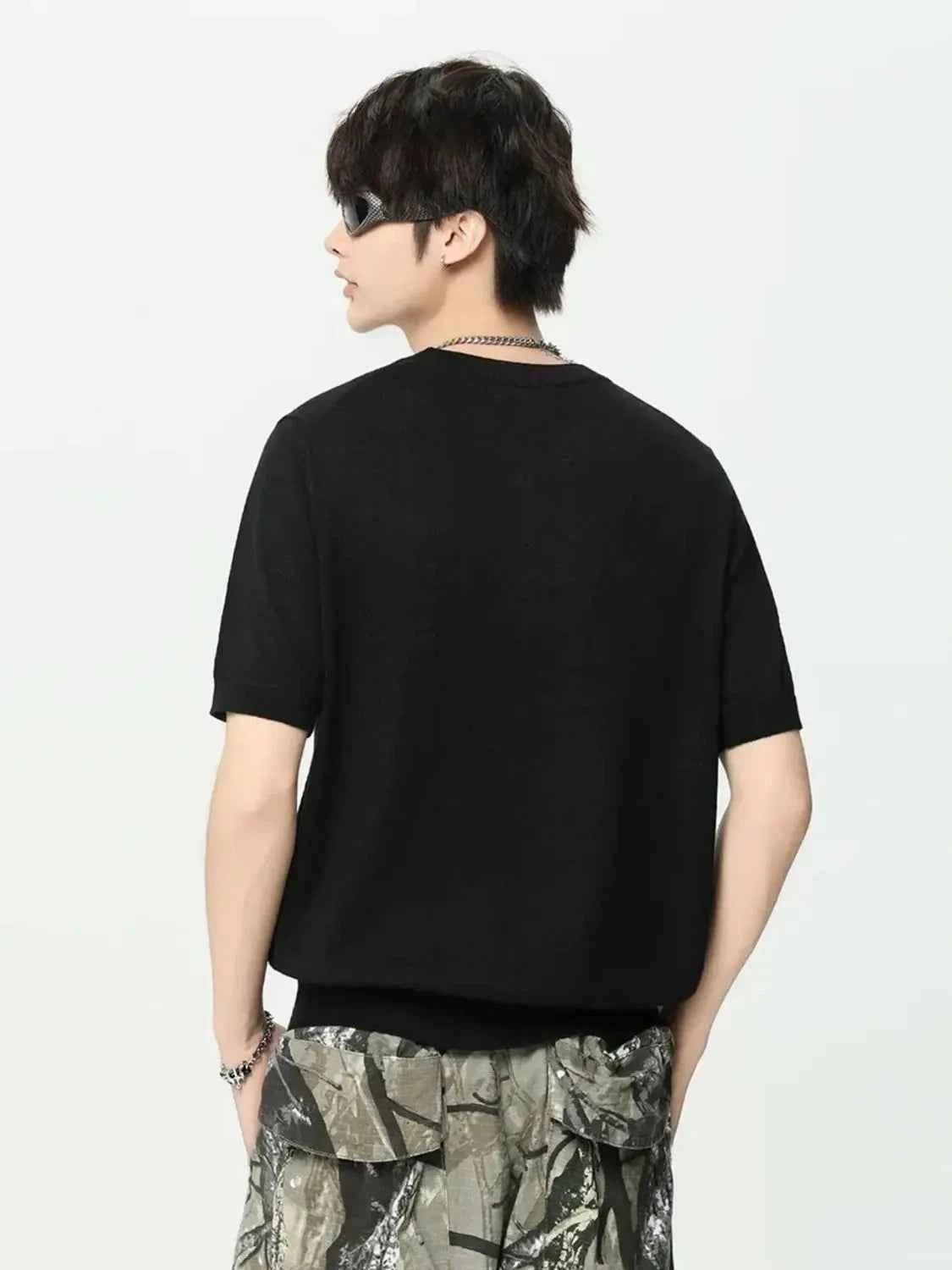 Men's Round Neck Short Sleeve T-Shirt