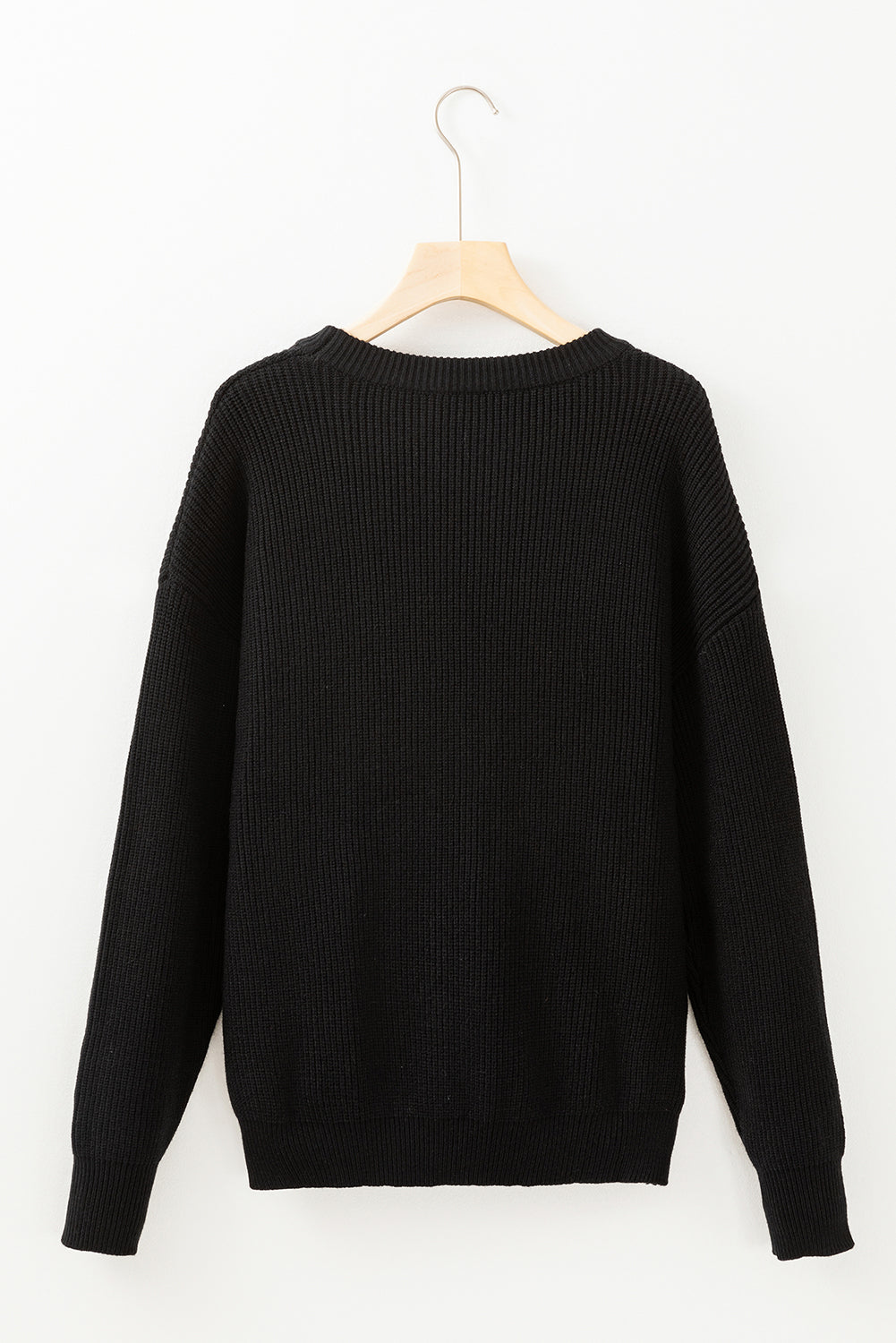 HELLO PUMPKIN Round Neck Long Sleeve Sweater - Damned Threads