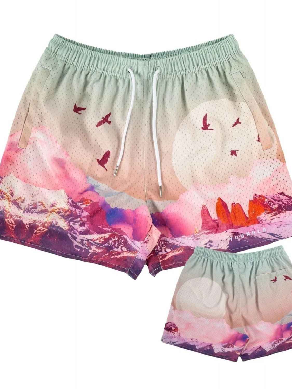 Men's Vacation-Printed Shorts - Damned Threads