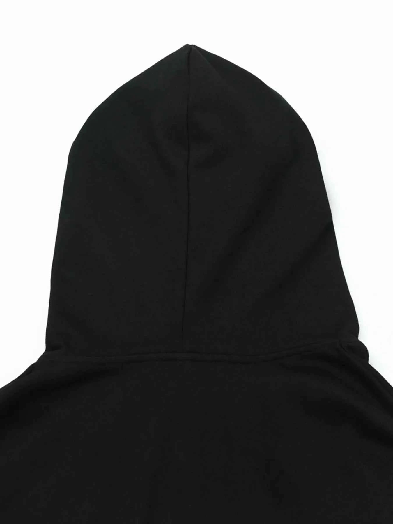 Men's Button Detail Long Sleeve Hoodie