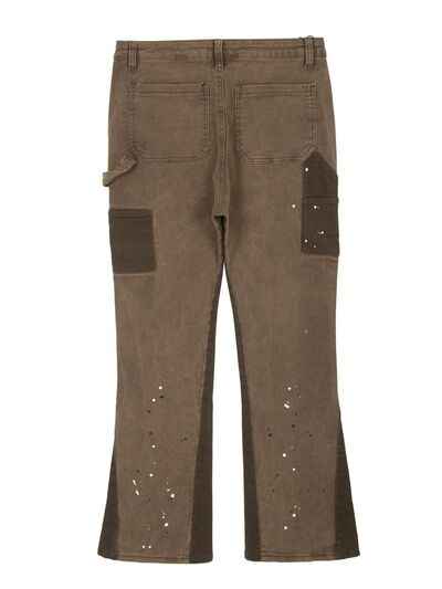 Men's Color Block Jeans with Pockets - Damned Threads