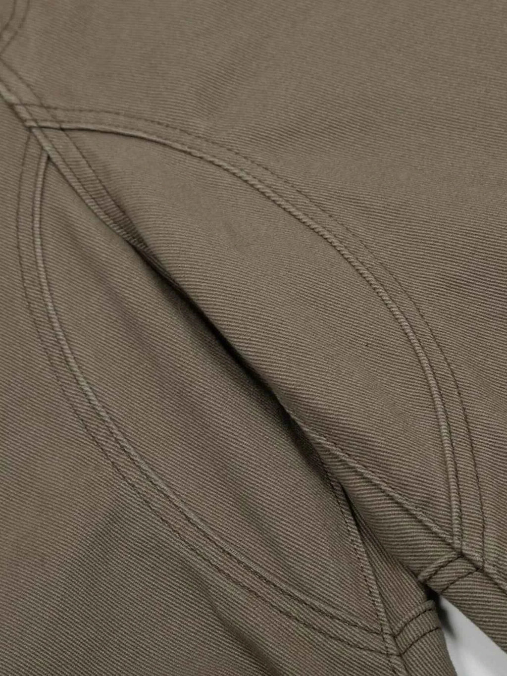 Men's High Waist Curved Jeans