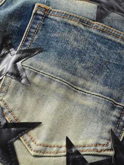 Men's Washed Star Slim Jeans - Damned Threads