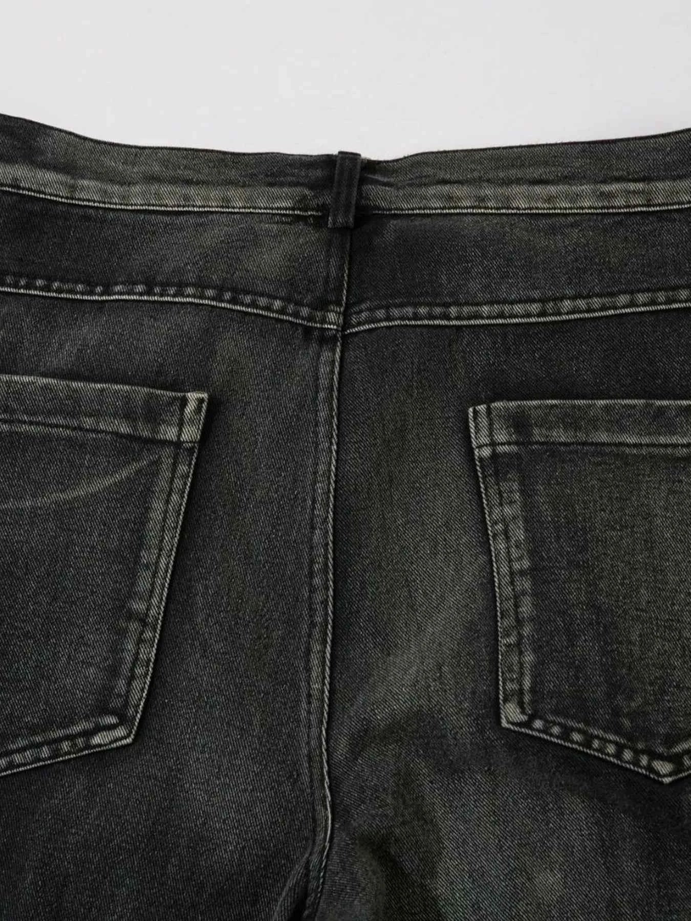 Men's Wide Leg Cargo Jeans