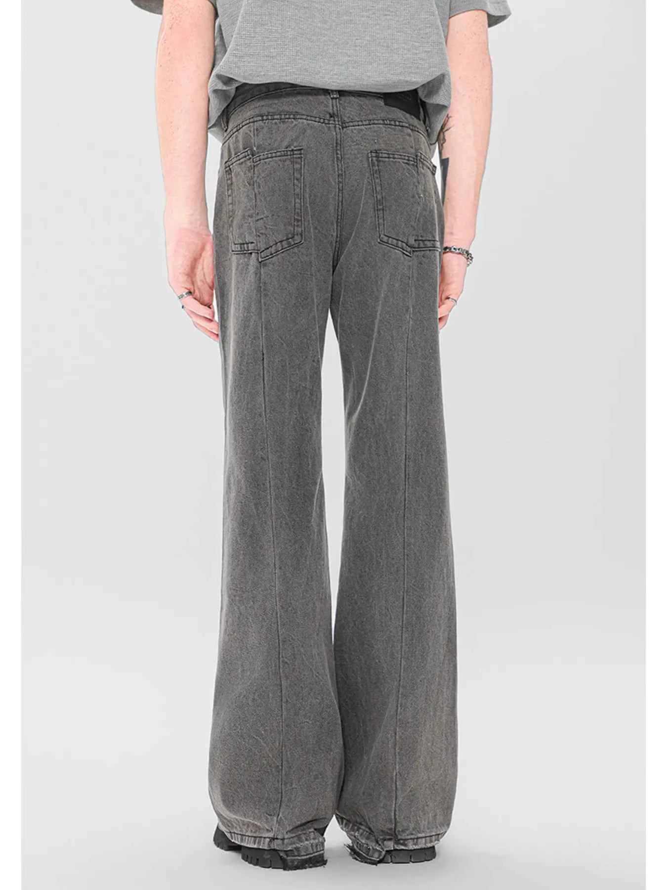 Men's High-Waisted Flare Jeans