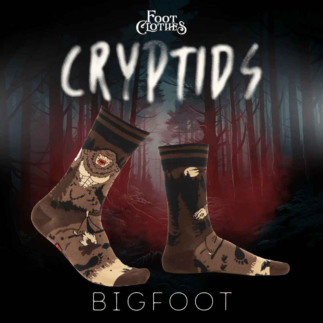Bigfoot Crew Socks - Damned Threads