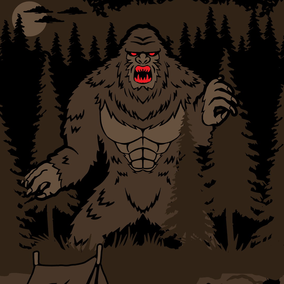 Bigfoot Crew Socks - Damned Threads