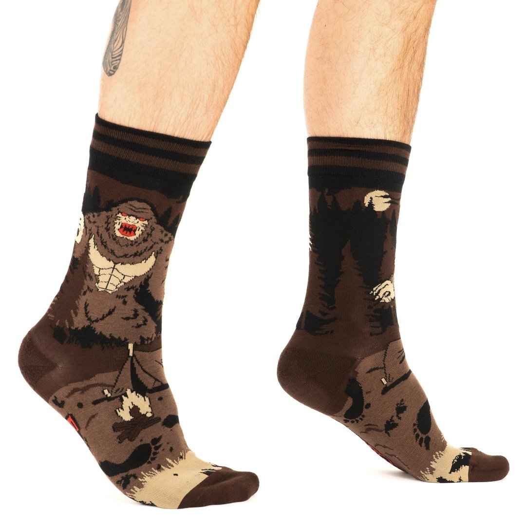 Bigfoot Crew Socks - Damned Threads