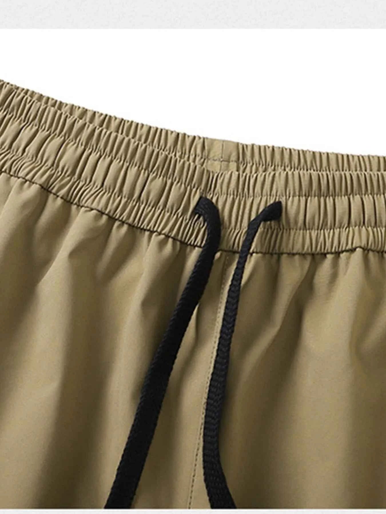 Men's Plus Size Loose Fit Cargo Combat Pants