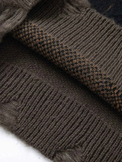 Men's Relaxed Fit Ribbed Hem Sweater