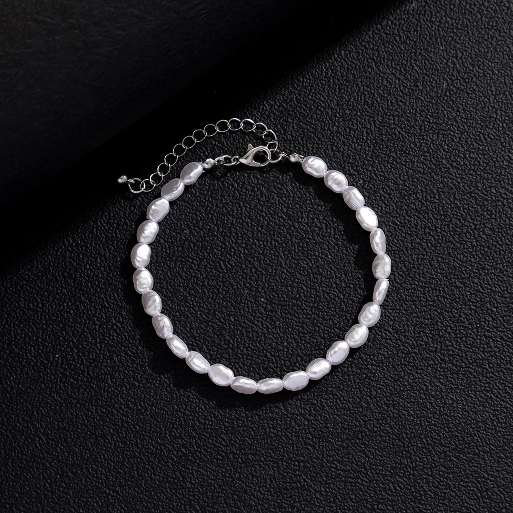 Irregular Pearl Bracelet - Damned Threads