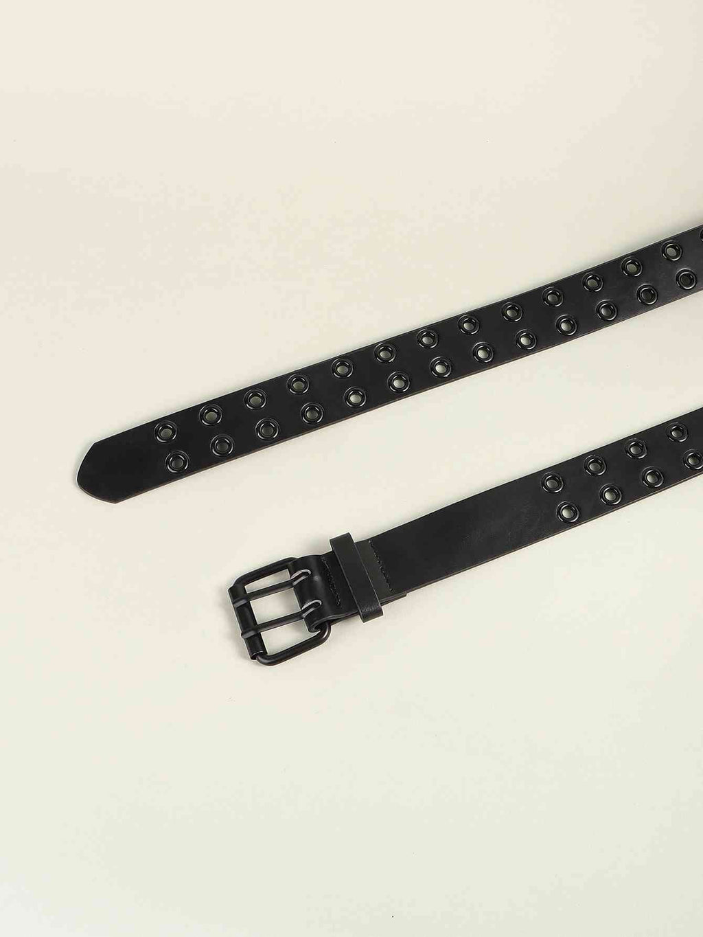 Grommet PU Leather Belt - Damned Threads