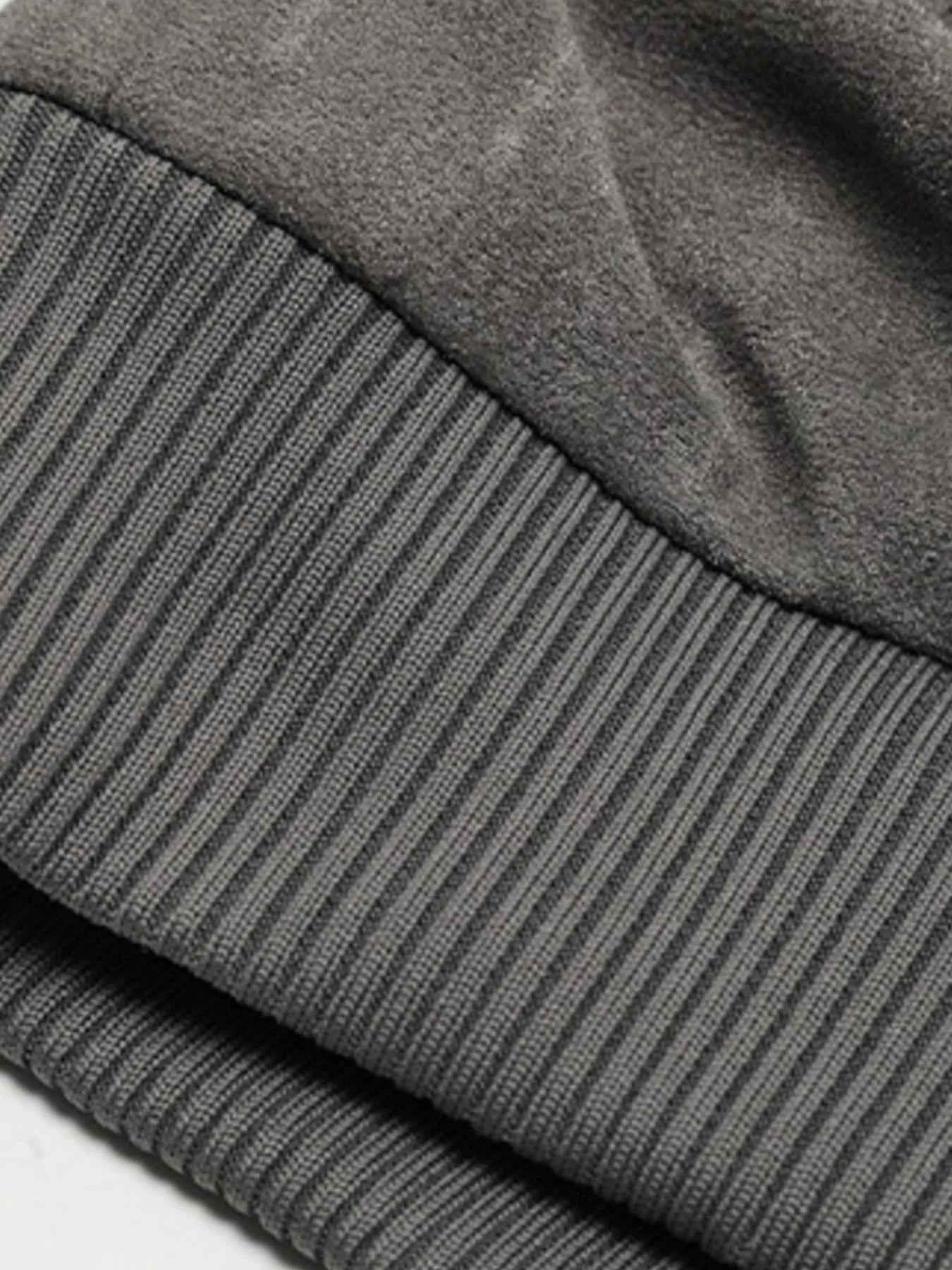 Men's Collared Neck Long Sleeve Jacket