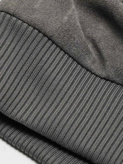 Men's Collared Neck Long Sleeve Jacket