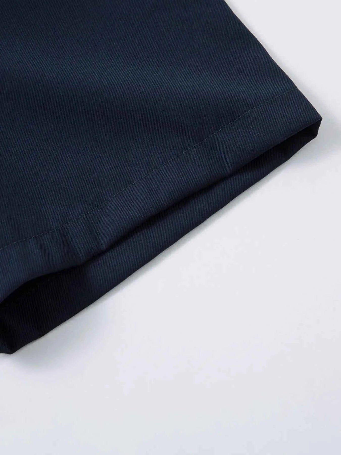 Men's Zip Up Short Sleeve Shirt