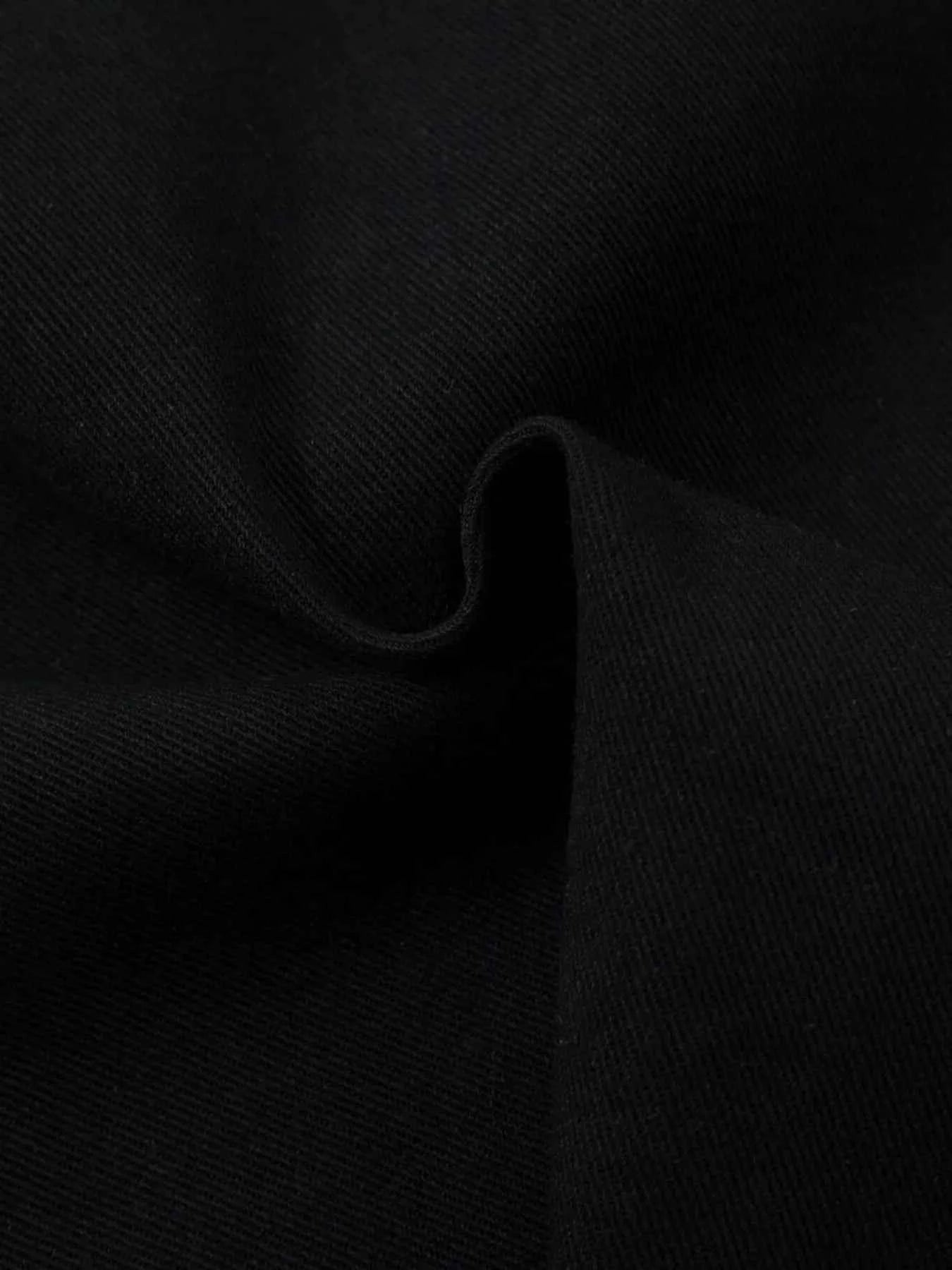 Men's Lightning Pattern Wide leg Jeans