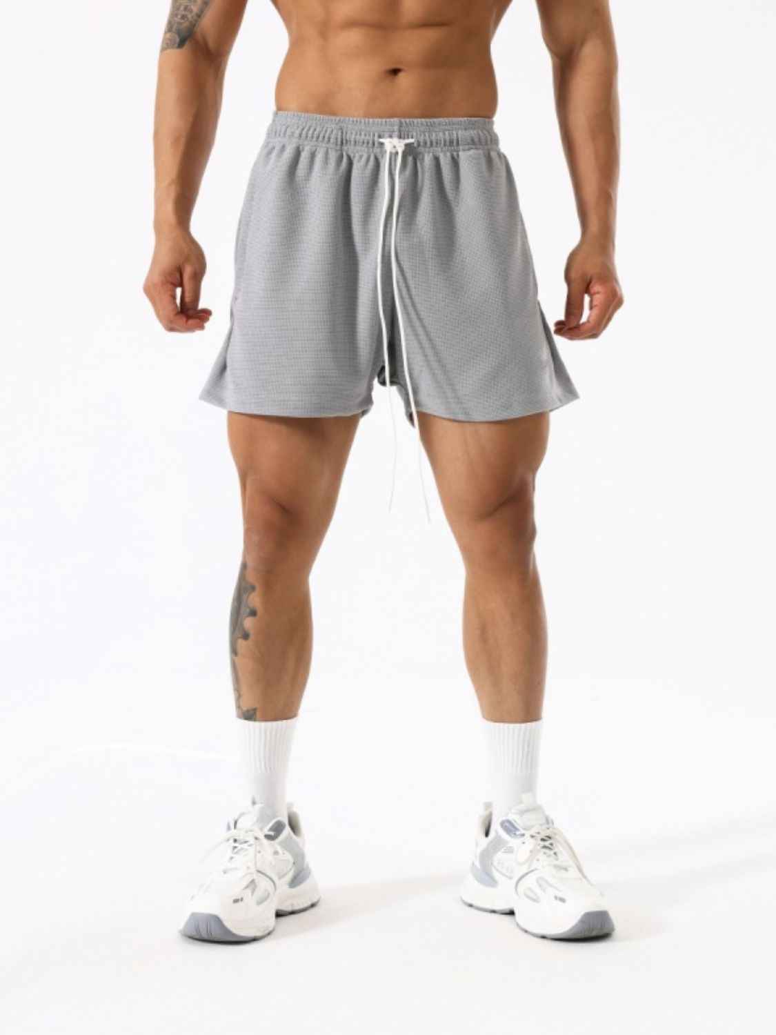 Men's Plus Size Drawstring Active Shorts - Damned Threads