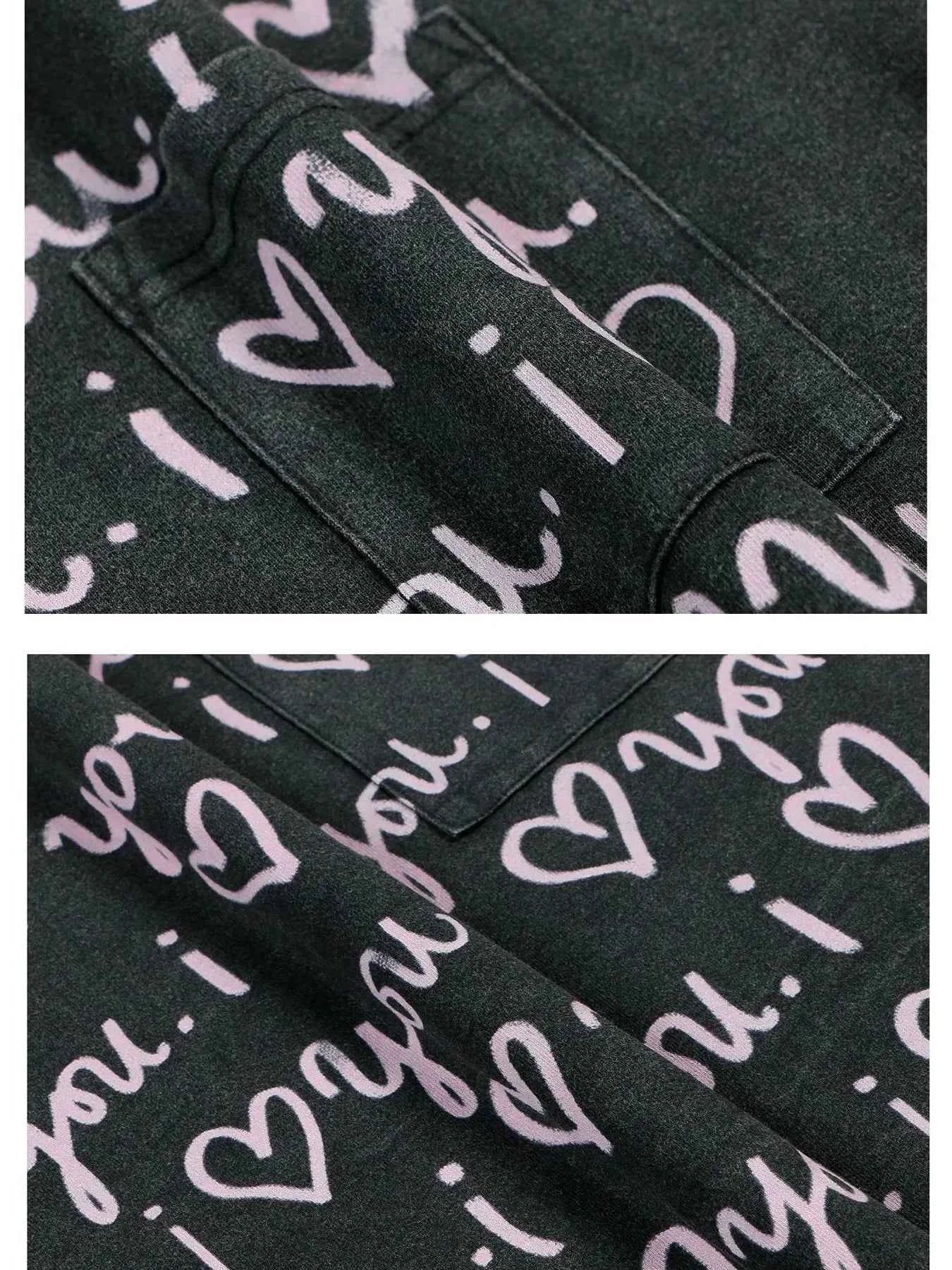 Men's Letter Round Neck Short Sleeve T-Shirt