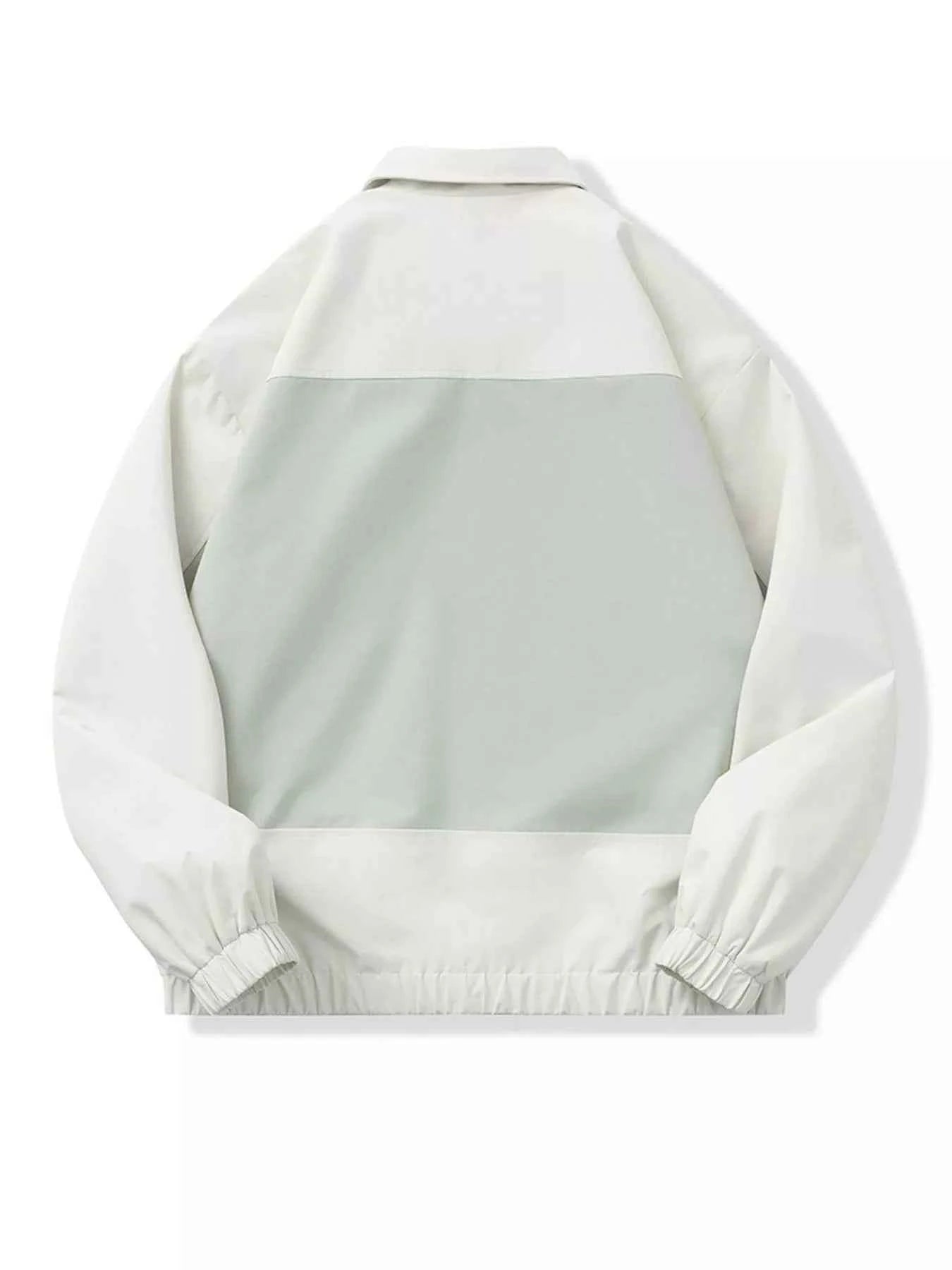 Men's Full Size Snap Down Long Sleeve Jacket Plus Size