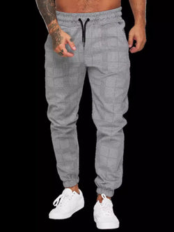 Men's Plaid Drawstring Pants - Damned Threads
