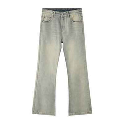 Straight Leg Jeans with Pockets - Damned Threads