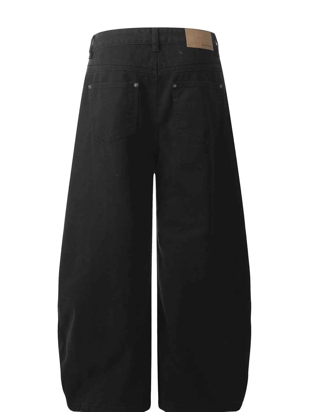 Men's High Waist Curved Jeans
