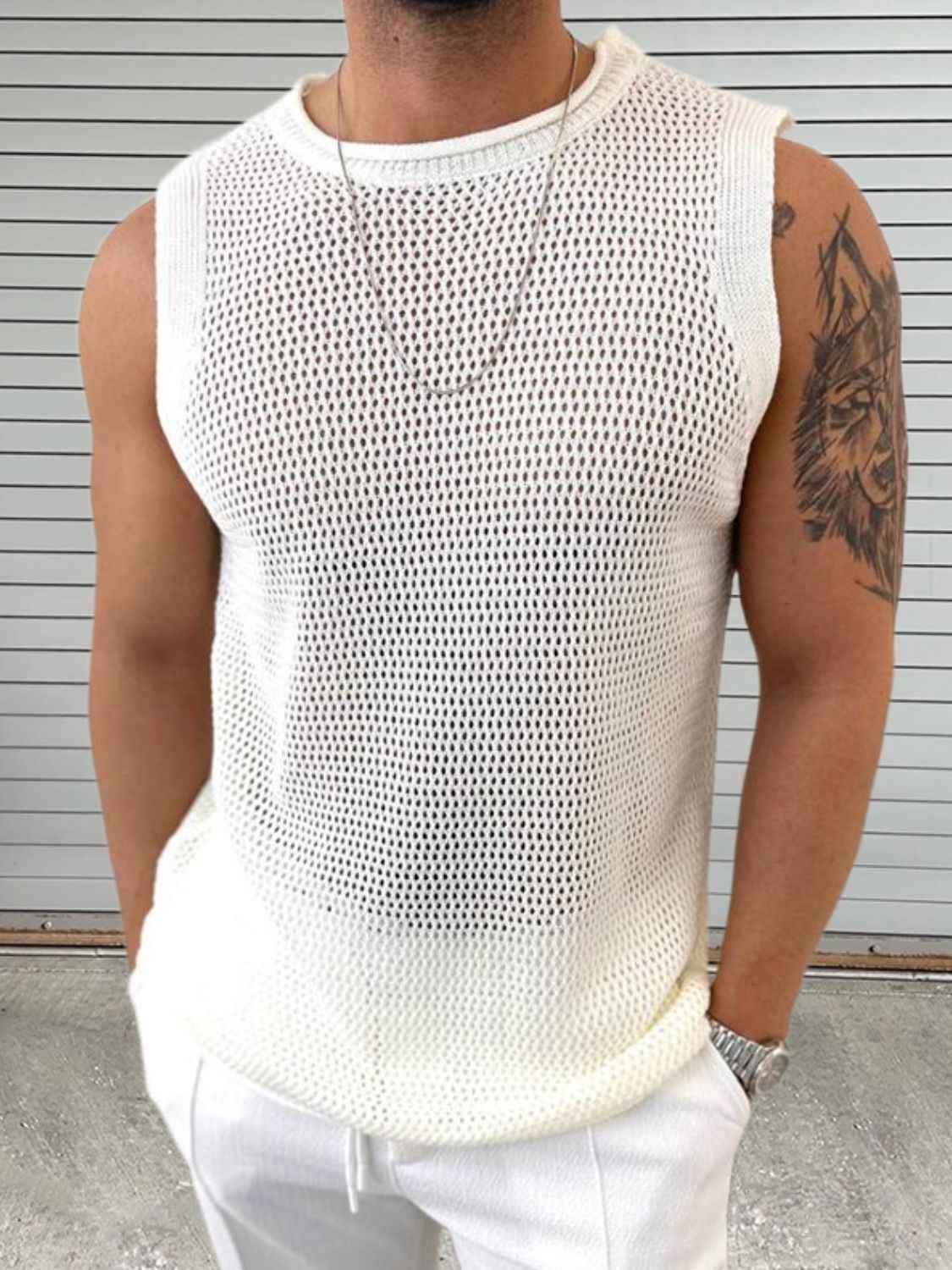 Men's Sleeveless Knit Top - Damned Threads