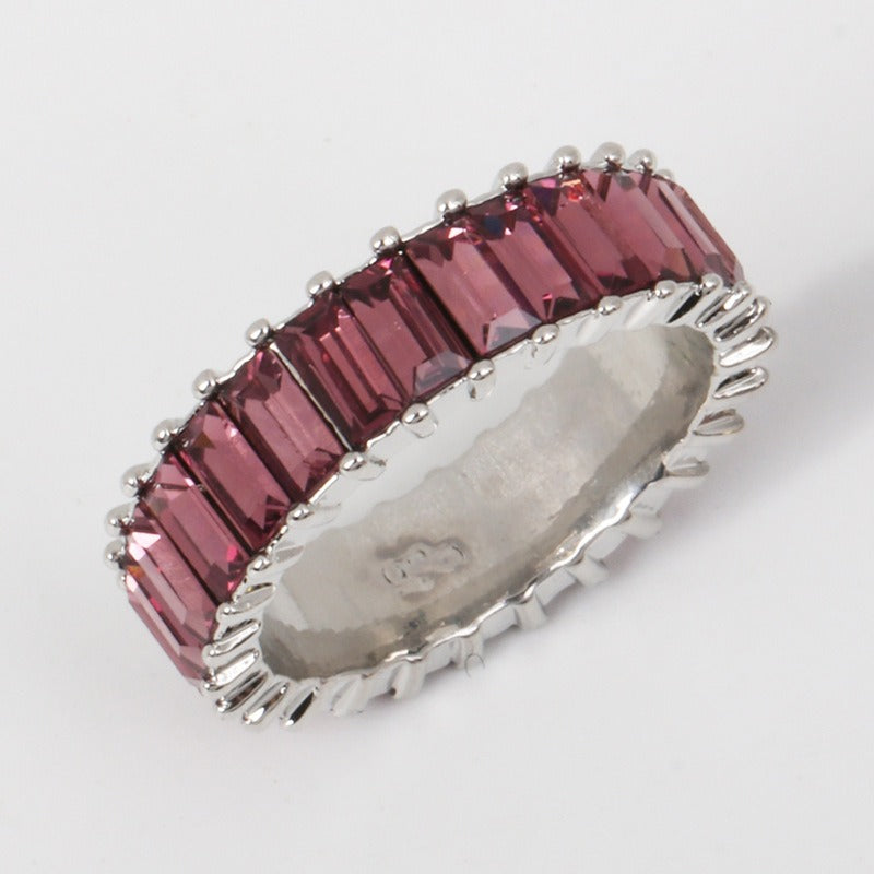 18K Gold Colorful Gem-Stacked Ring - Damned Threads