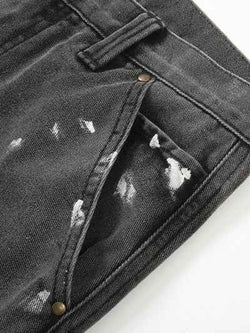 Men's Contrast Washed Bootcut Jeans - Damned Threads