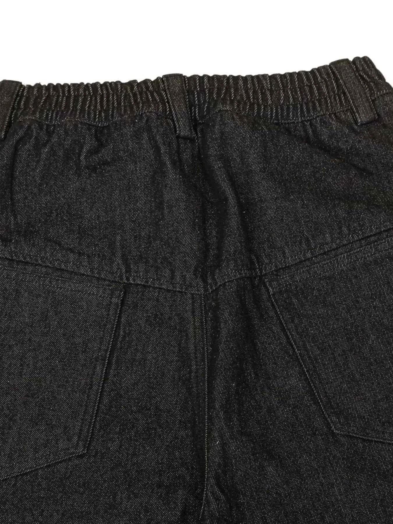 Men's Wide Leg Studded Jeans