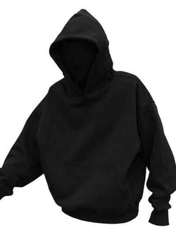 Men's Drop Shoulder Long Sleeve Hoodie with Pocket - Damned Threads