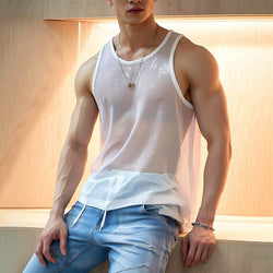 Men's Sheer Tank - Damned Threads