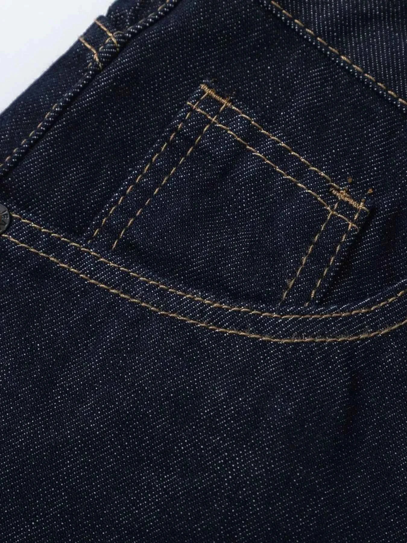 Men's Wide-Leg Denim Shorts