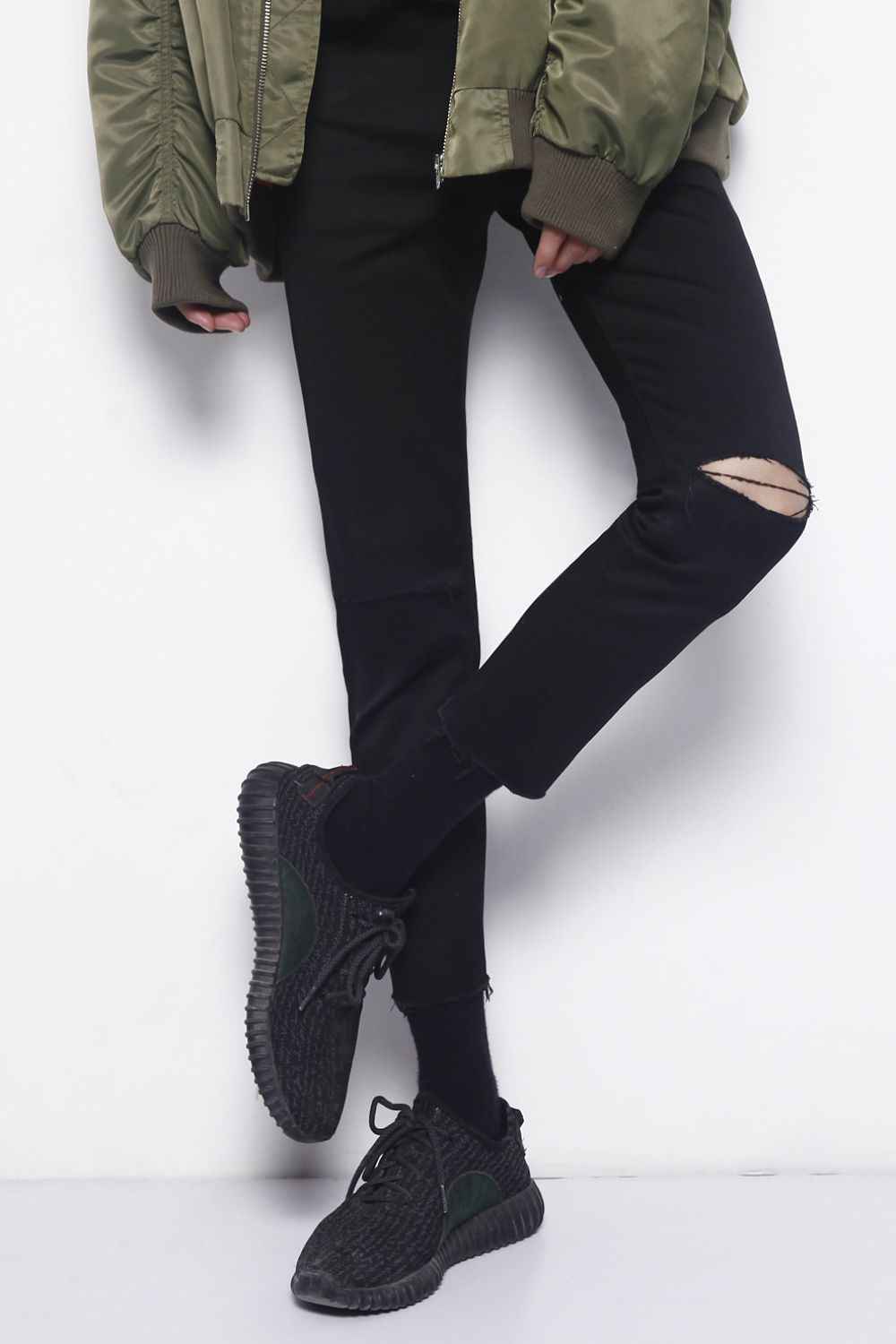 Men's Distressed Skinny Jeans - Damned Threads