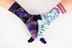 Cute Unicorn Crew Socks - Damned Threads