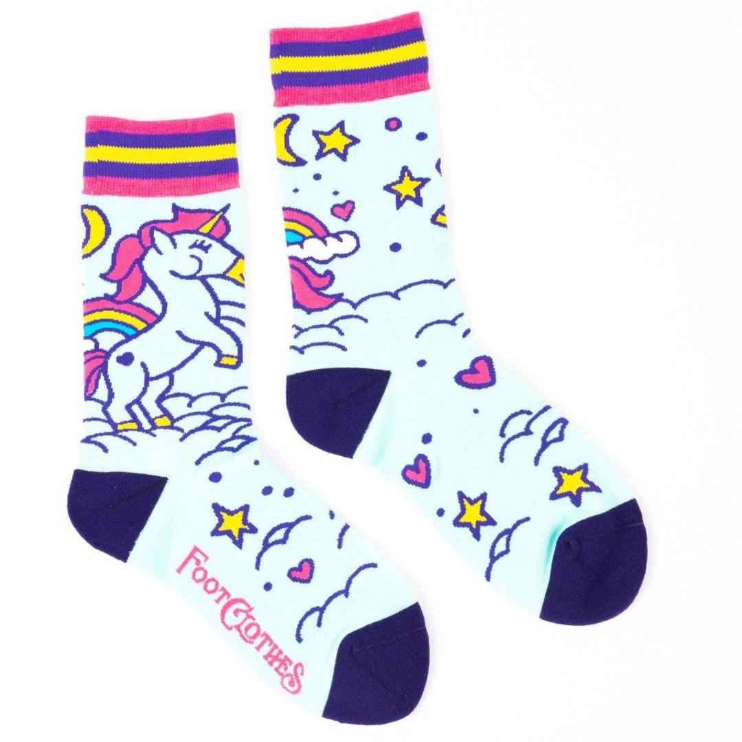 Cute Unicorn Crew Socks - Damned Threads