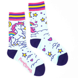 Cute Unicorn Crew Socks - Damned Threads